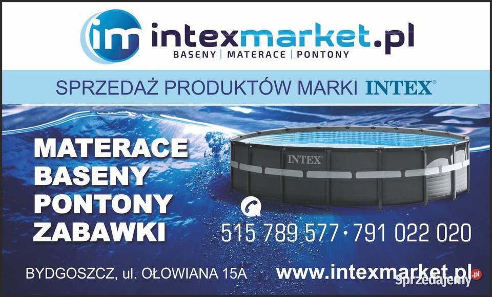 Basen Stelażowy Ogrodowy Prostokątny 549 x 274 x Bydgoszcz