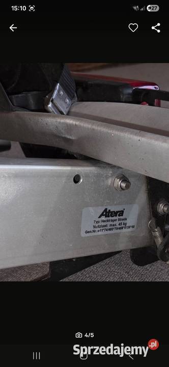 Atera Strada na 3 rowery bagarznik rowerowy Sosnowica