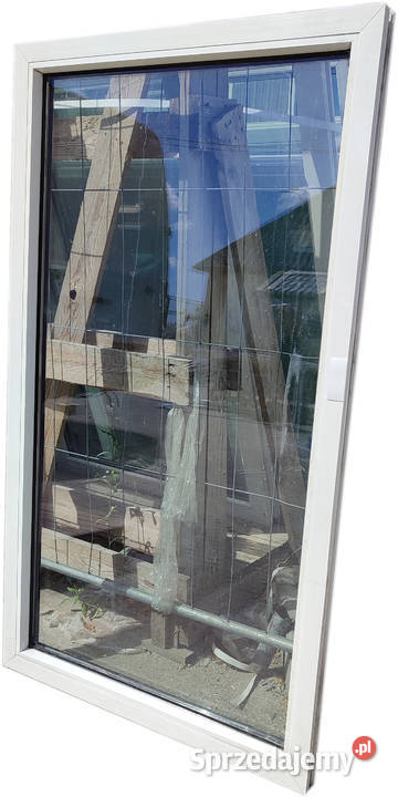 OKNA KacprzaK Witryna 76x133 FIX Używany PCV 76cm Siedlce