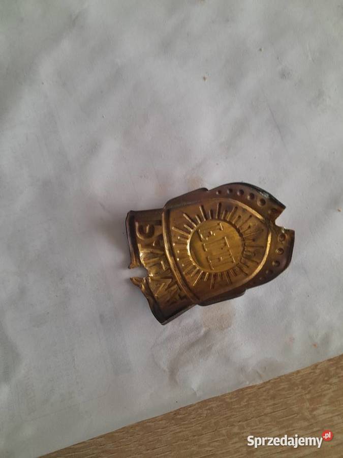 Przedwojenny emblemat rowerowy łódzkie Konstantki