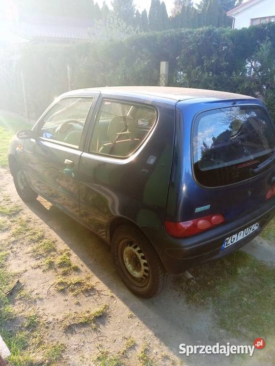 Fiat Seicento LPG 09 brak przeglądu do napraw benzyna+LPG Wołomin
