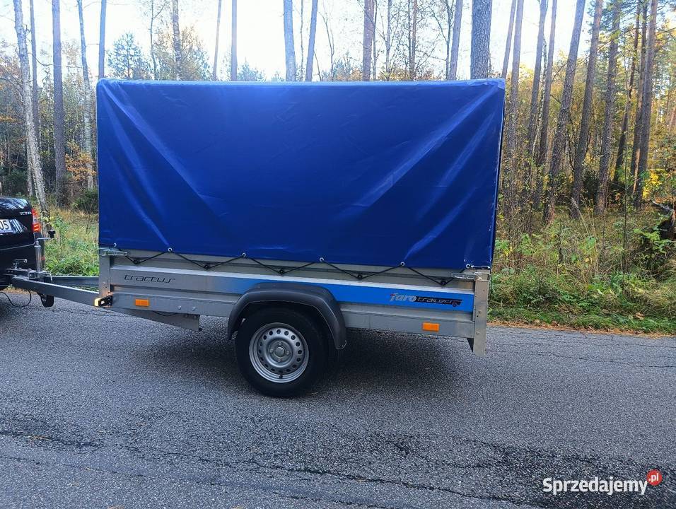 Przyczepka samochodowa lekka Faro Tractus