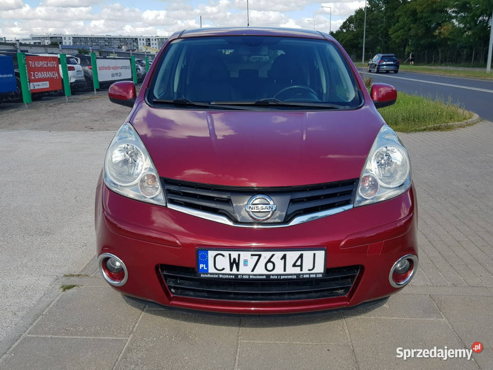 Nissan Note 14 Benzyna Klimatronik Nawigacja gniazdo AUX Note Włocławek