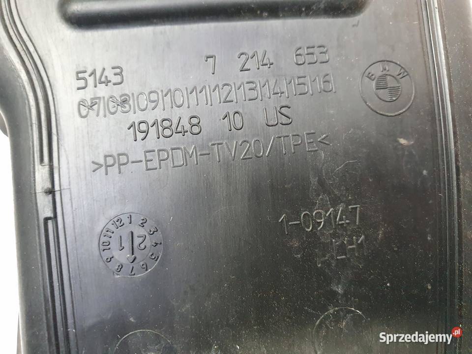 LEWA OSŁONA BŁOTNIKA LISTWA BMW X5 G05 X6 G06 30 lubelskie Chełm
