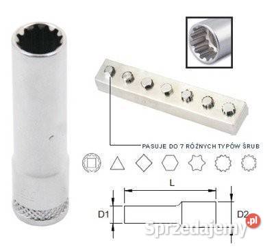 Klucz nasadowy długi 14 4mm SUPER TECH S68HD2104 Kraków