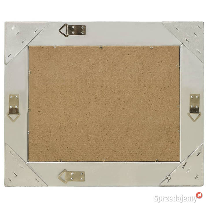 Lustro ścienne w stylu barokowym 50x40 srebrne Warszawa