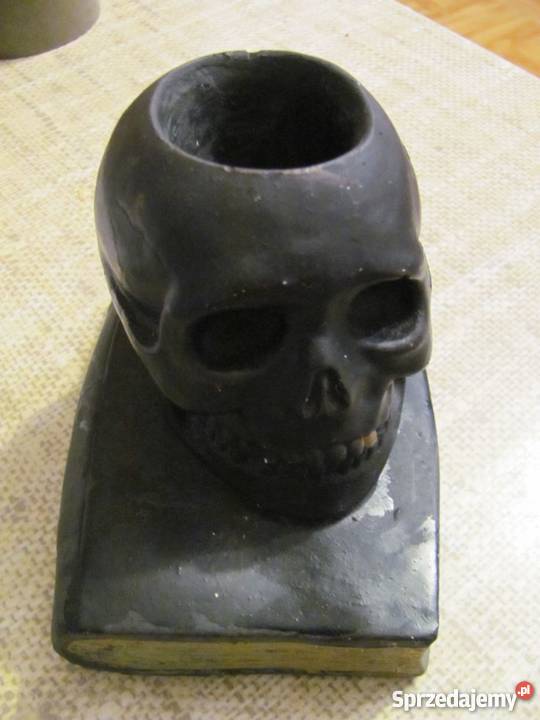 świecznik iluminati czacha i księga tajemnic NWO sprzedam