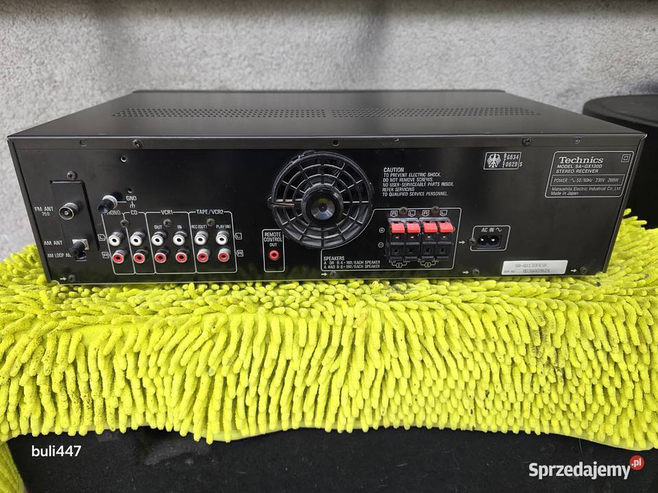 technics sagx130d amplituner stereo Amplitunery Chełm Śląski