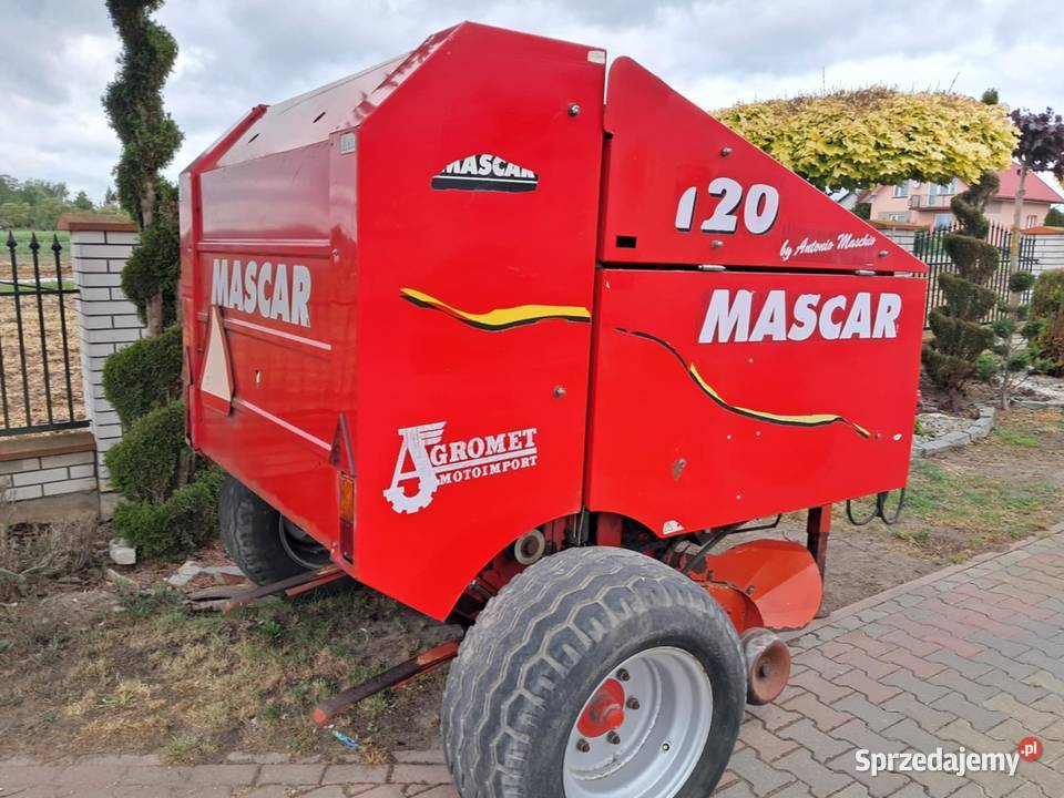 Prasa rolująca Mascar 120 łańcuchowa szeroki Radom
