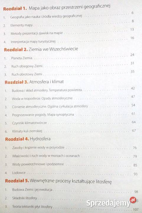Geografia na czasie Cz 1 B Lenartowicz E Chełm sprzedam