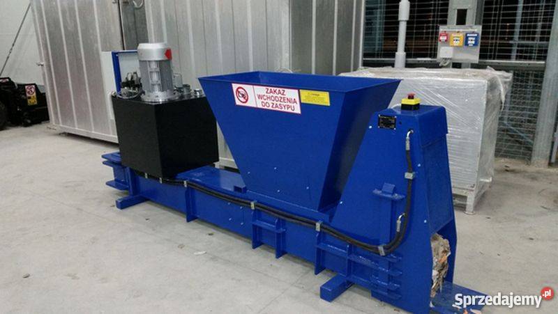 Paczkarka do puszek i odpadów aluminiowych K340 Sośno