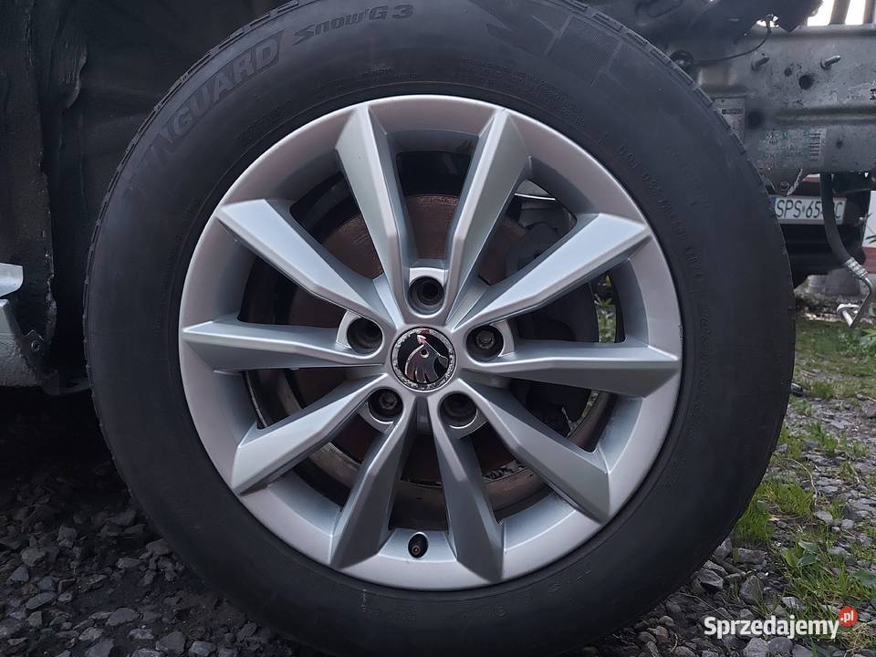 Alufelgi Felgi 16 65J ET 46 5x112 Skoda Octavia Średnica 16" Samochodowe Tychy