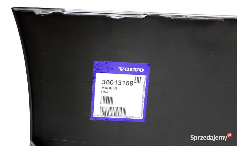 VOLVO S60 III 2019 tylny zderzak OE 36013158 dolnośląskie