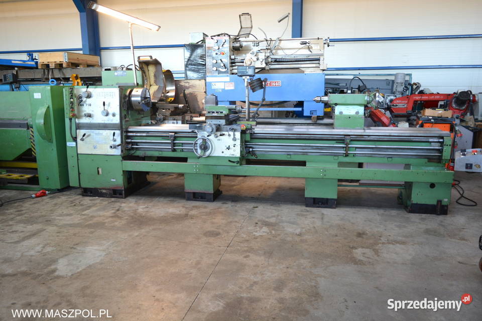 Tokarka TUR 710 x 3000 mm z czytnikami SONY STAN Głowno