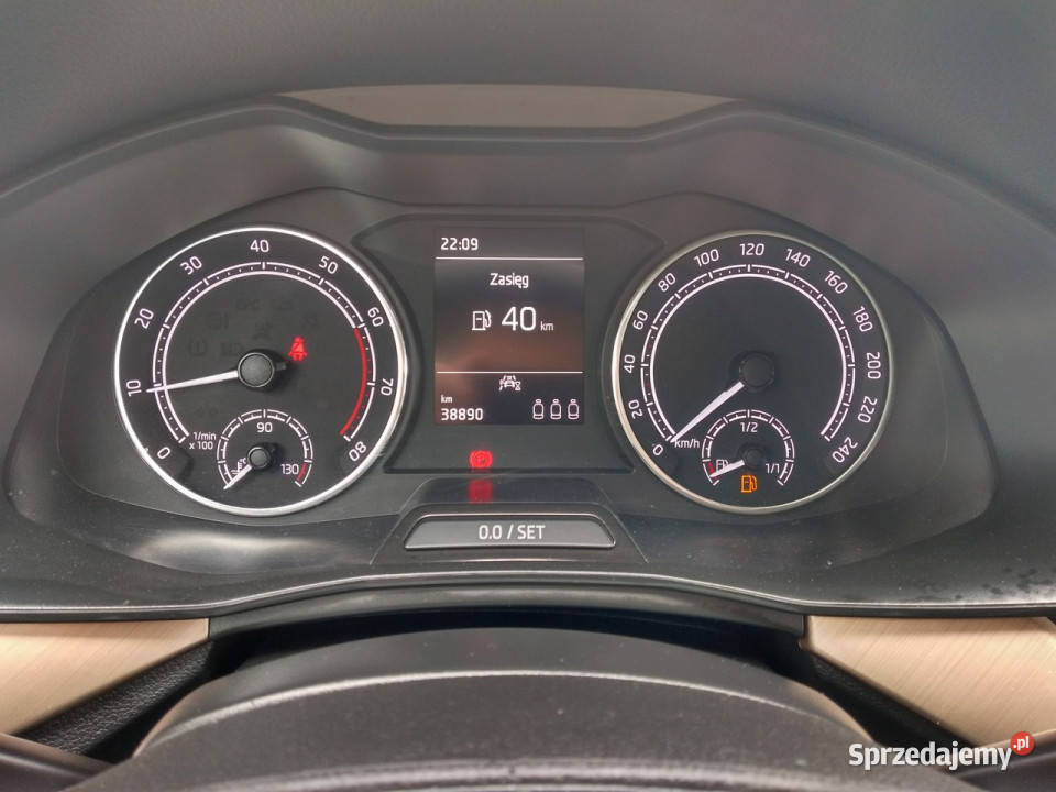 koda Scala 15 TSI 150 style led kamera czujniki śląskie Tychy