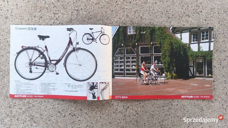 KETTLER AluRad Rowery Kettler Prospekt Poradniki, albumy i reportaże Bytom