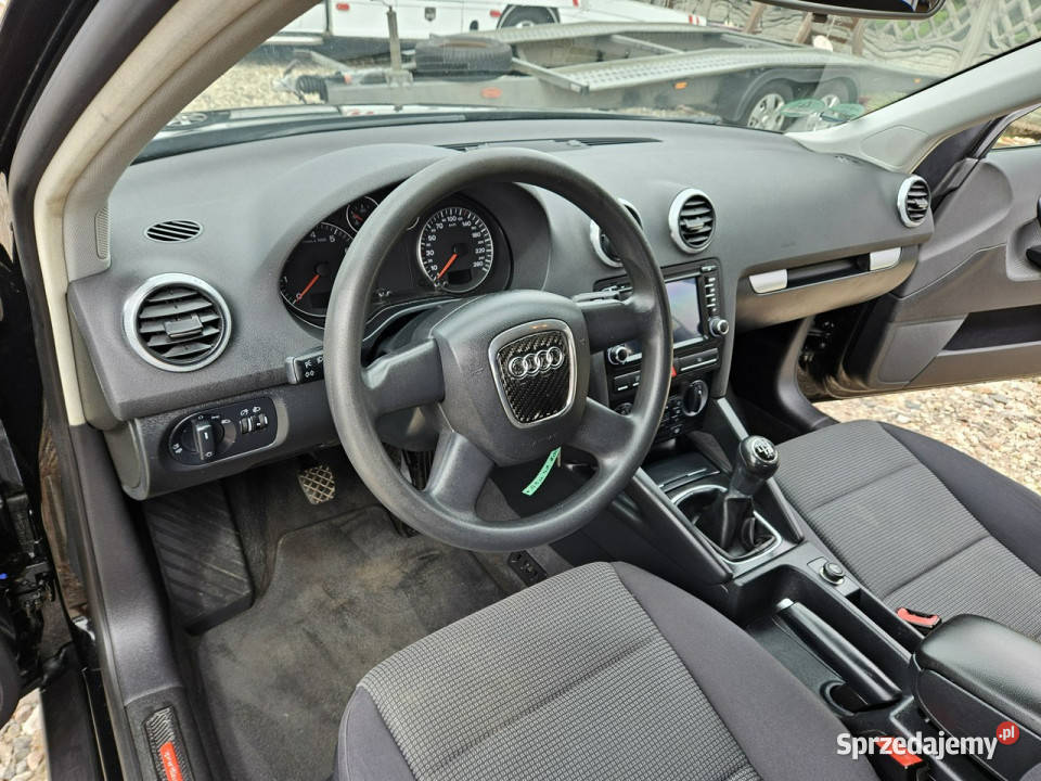 Audi A3 Opłacony Zdrowy Zadbany Serwisowany 1 Wł czarny Kisielice