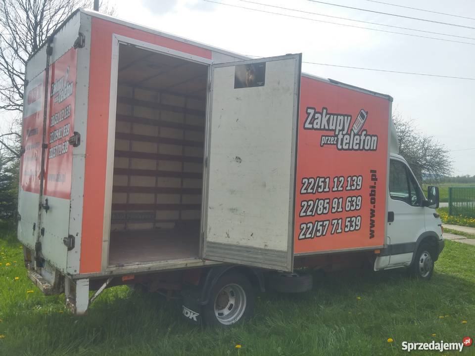 IVECO 40c13 do 35T 35c13 Kontener 130 biały świętokrzyskie Bodzentyn