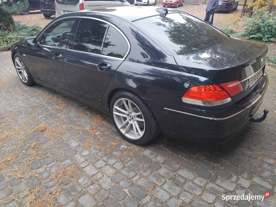 BMW 740i 2006r super stan 40 v8 benzyna światła do jazdy dziennej Białystok