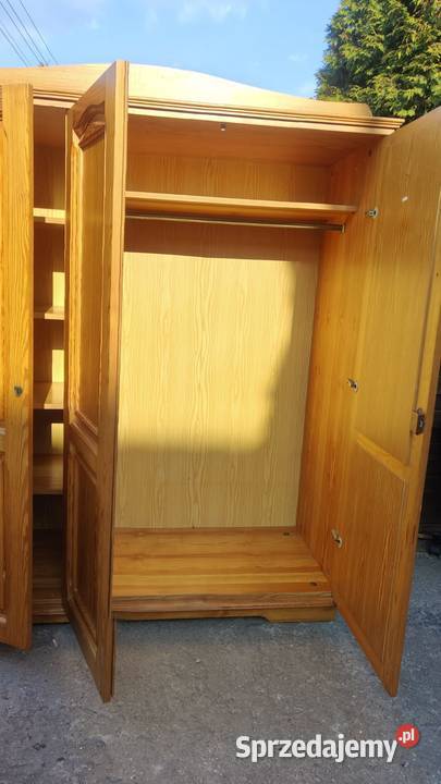 Szafa 3drzwiowa sosnowa duża Warszawa