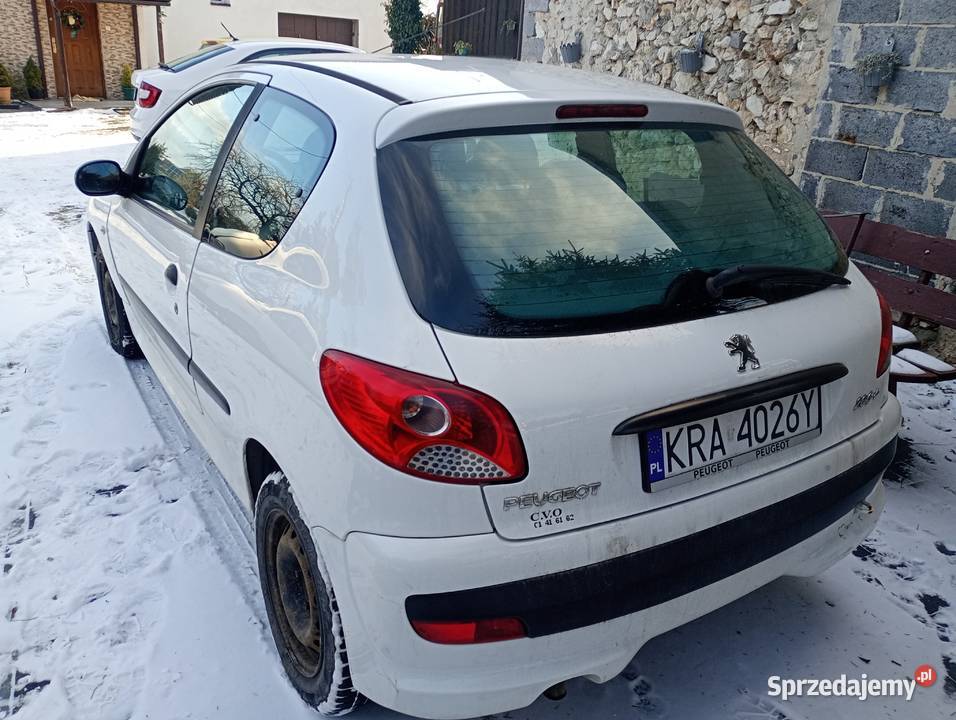 peugeot 206 plus ehdi manualna małopolskie Wielka Wieś