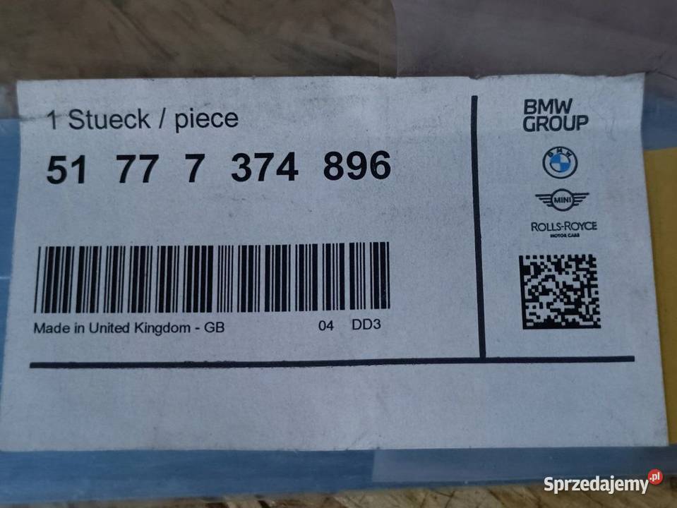 MINI COOPER F54 F55 OSŁONA LISTWA OZDOBNA PROGU Pleszew