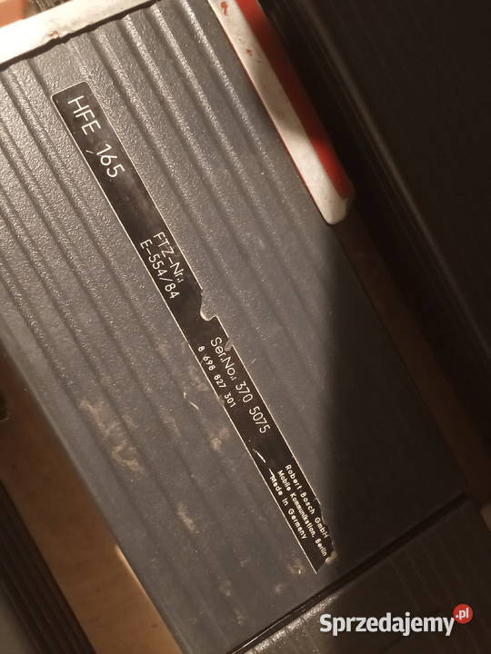 BOSCH HFG 169 2xHFE 165 AK P 932 Poznań