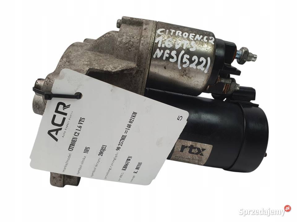 ROZRUSZNIK Citroen C2 16 VTS RTX 402735222