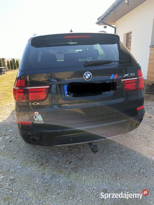 BMW X5 E70 2012 r 30 286 xdrive35d silnik M57 światła do jazdy dziennej mazowieckie Gzowo