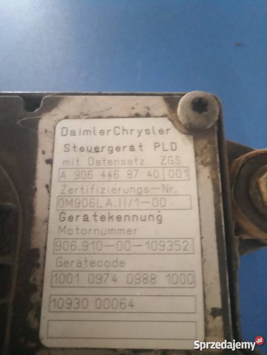 KOMPUTER STEROWNIK SILNIKA MERCEDES ATEGO 1823 ciężarowe Rzędowice