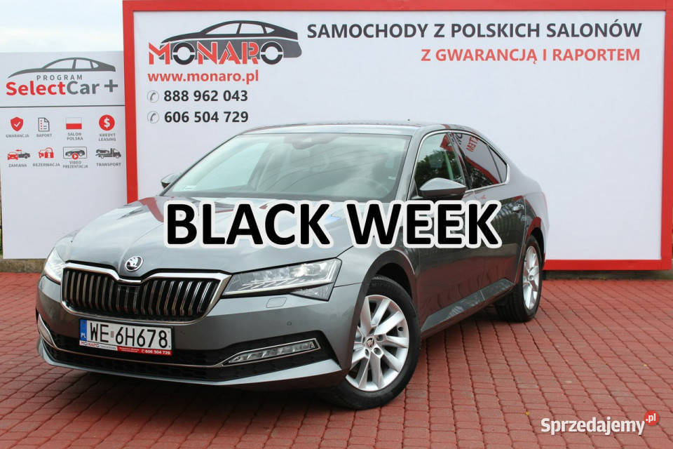 koda Superb AMBITION 15 TSI DSG Salon Polska 4/5 Włocławek