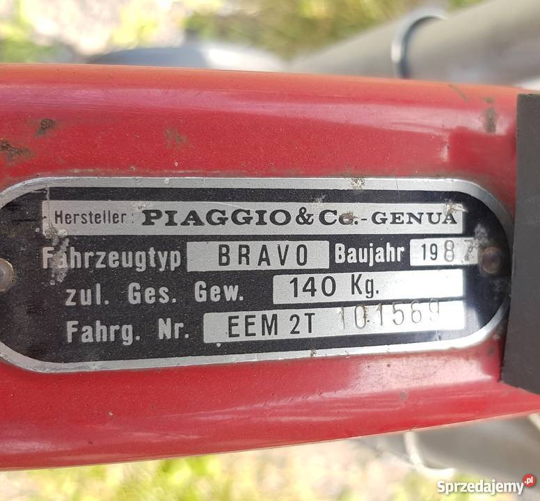 Piaggio Vespa Bravo Niegowonice
