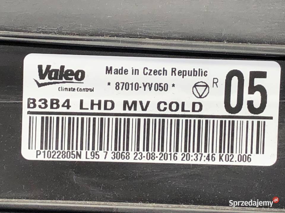 NAGRZEWNICA KOMBAJN TOYOTA AYGO II 87010YV050 podkarpackie