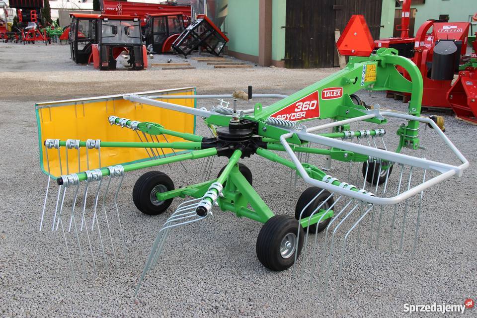 Zgrabiarka karuzelowa TALEX zgrabiarki spyder kujawsko-pomorskie Rogóźno sprzedam