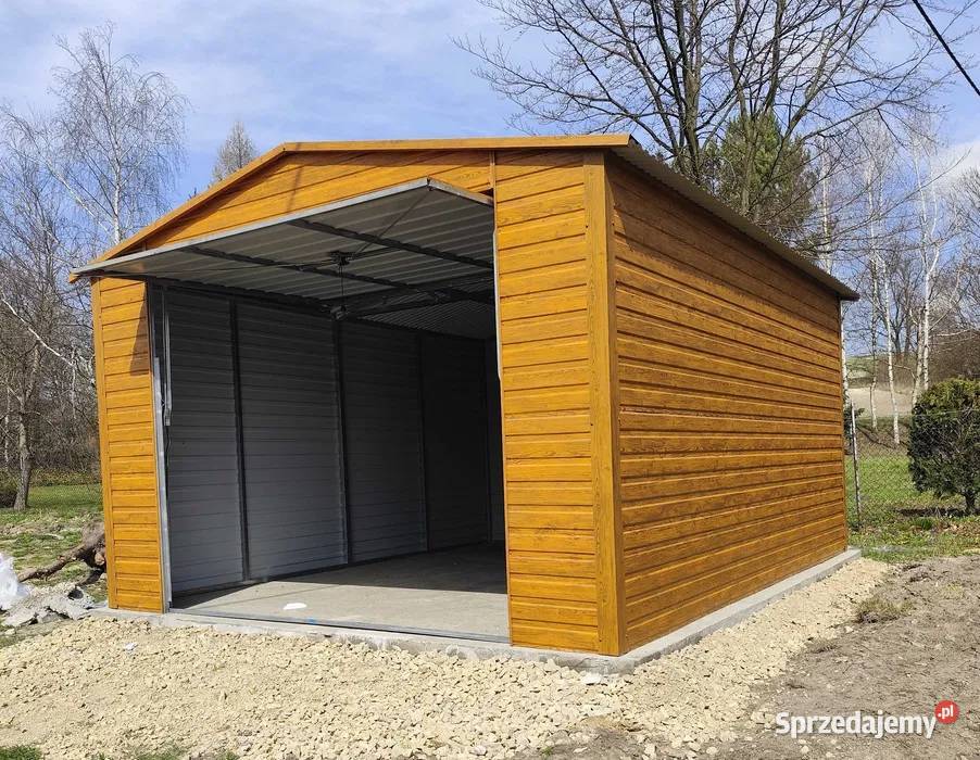 ORZECH Profil Garaż Blaszany SZYBKI MONTAŻ blacha Ostrołęka