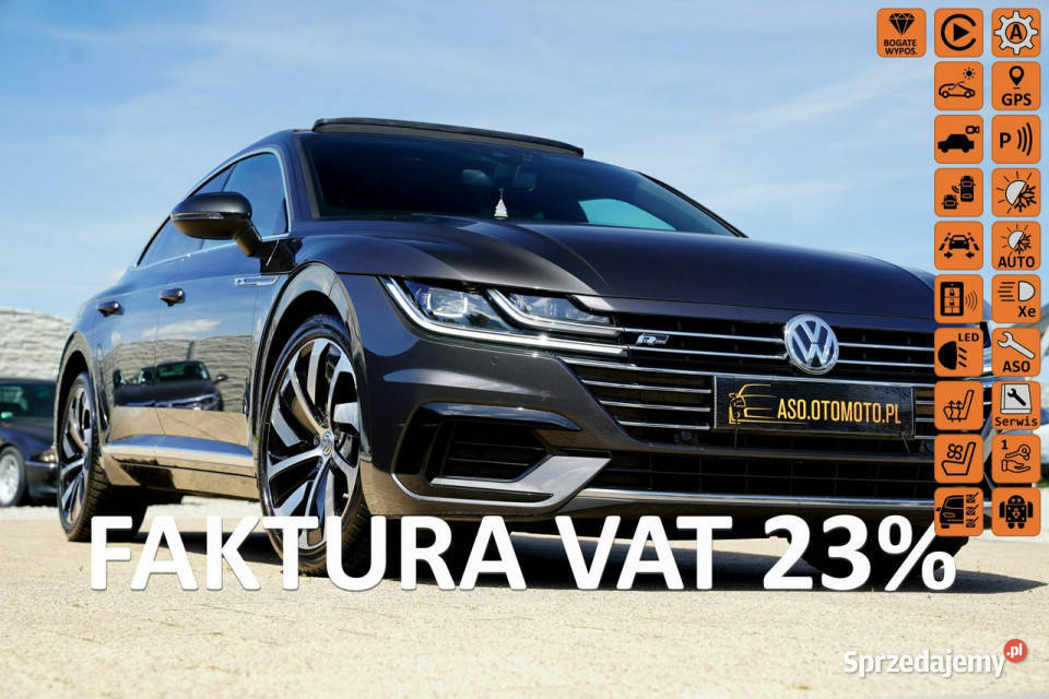 Volkswagen Arteon R LINE x 3 Masaze DIGITAL lakier metallic Otmuchów