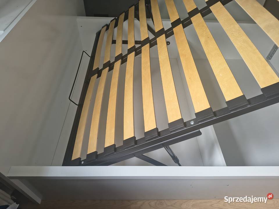 Łózko dwuosobowe BRW z podnoszonym stelażem 140cm Lublin