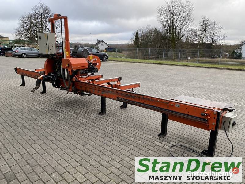 Trak WoodMizer LT40 z hydrauliką i korowarką Biznes i Przemysł