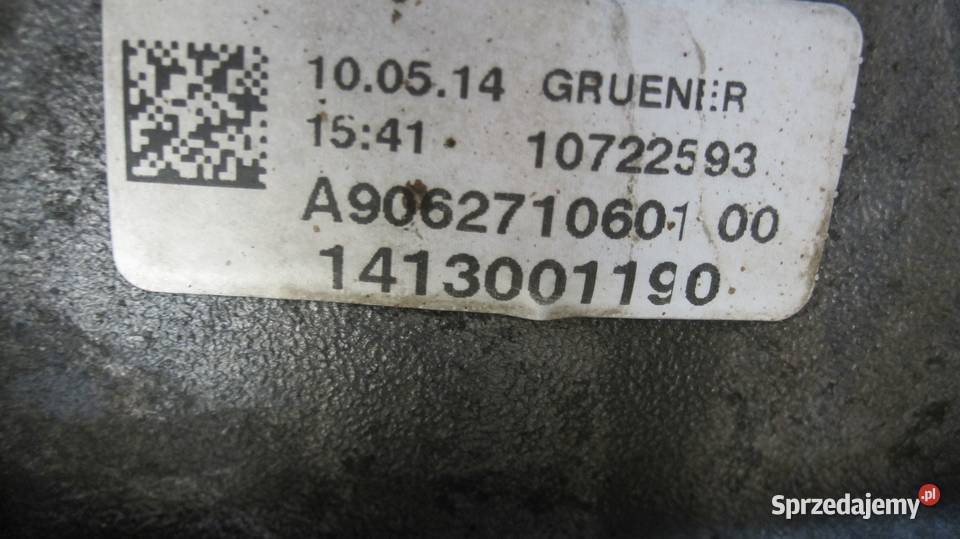 SPRINTER 22 CDI 651 651955 163 16r skrzynia Skrzynie biegów automatyczne świętokrzyskie