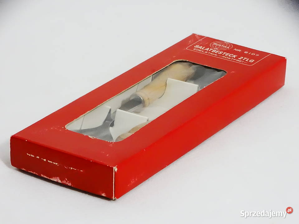 Komplet sałatkowy 2 łyżeczki stali nierdzewnej