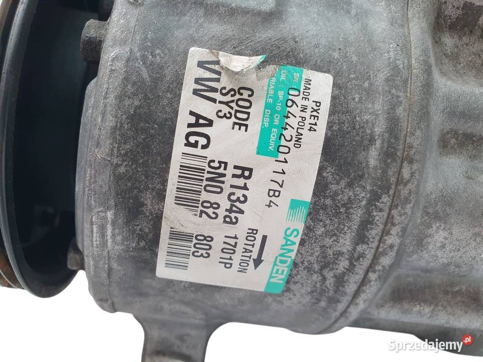 SPRĘŻARKA KLIMATYZACJI VW Golf V Passat B6 19 Chełm
