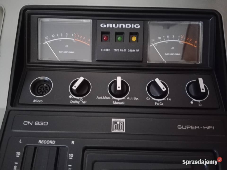 Grundig Super HiFi studio rpc 500 mega stan Wieże i miniwieże Ślesin