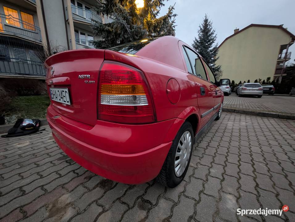 Opel Astra G 17dti Isuzu 2000 nieuszkodzony Białystok