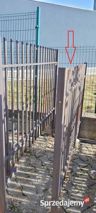 Przęsło ogrodzeniowe 165x120 powystawowe lubelskie Zamość sprzedam