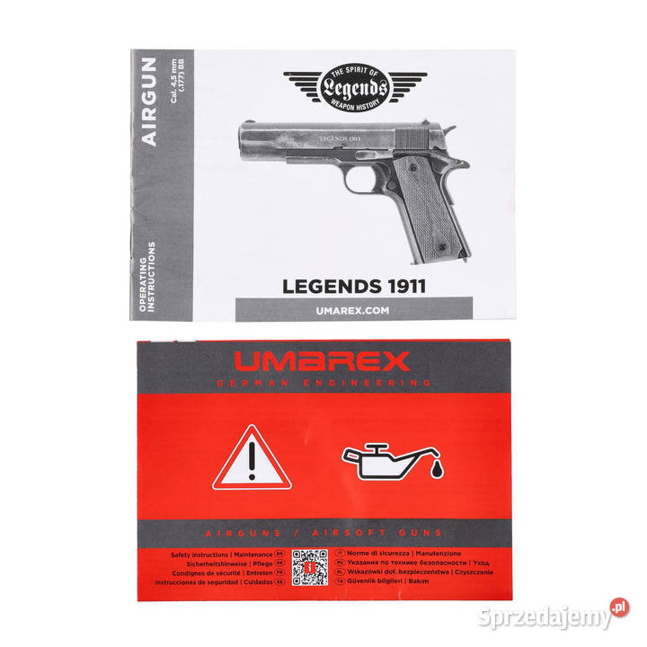 Pistolet wiatrówka Legends 1911 Vintage 45 mm sprzedam