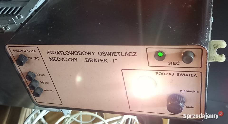 Światłowodowy oświetlacz medyczny Bratek1 Kraków