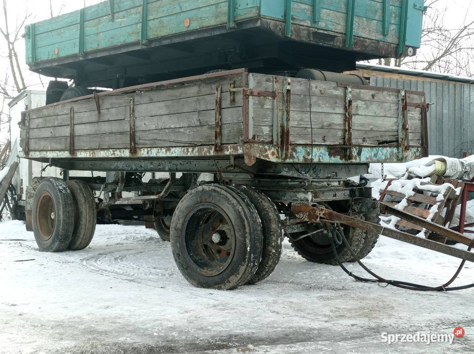2x przyczepa rolnicza bss zarejestrowana lubelskie Krasnystaw sprzedam