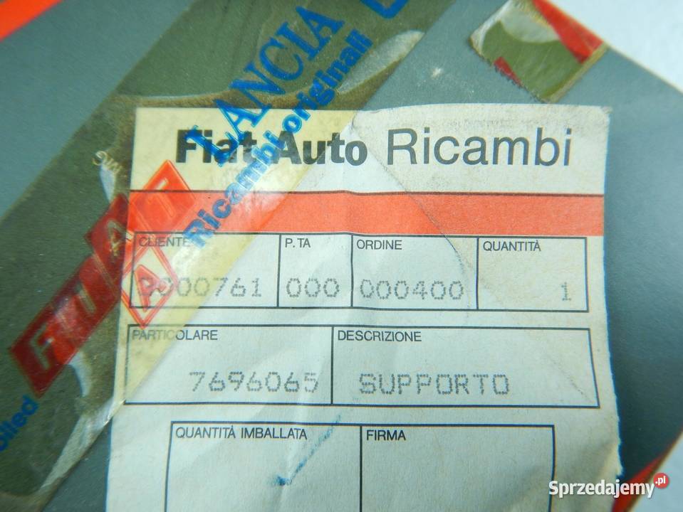 ŁAPA WYBIERAKA SKRZYNI BIEGÓW FIAT FIORINO 91