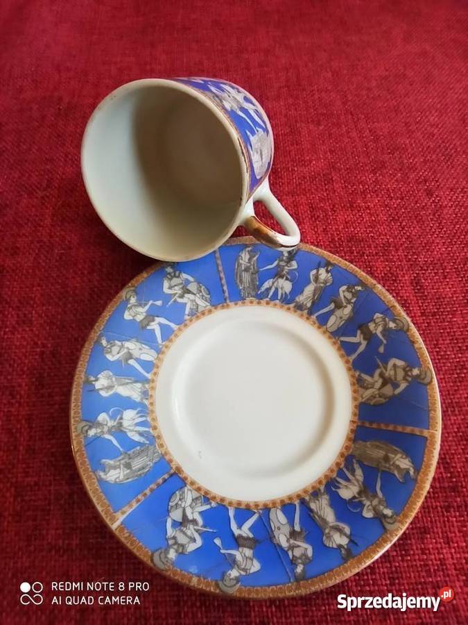 Filiżanka do espresso Syg Royal Sceny antyczne Gdańsk