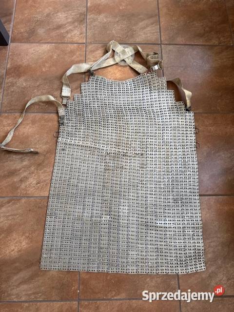 Kolczuga fartuch płytki aluminiowe Pozostałe Głogówko